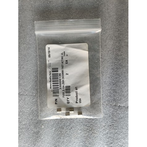 FUSE, 3. 15A,250V,5*20MM FAST - ACTING UL